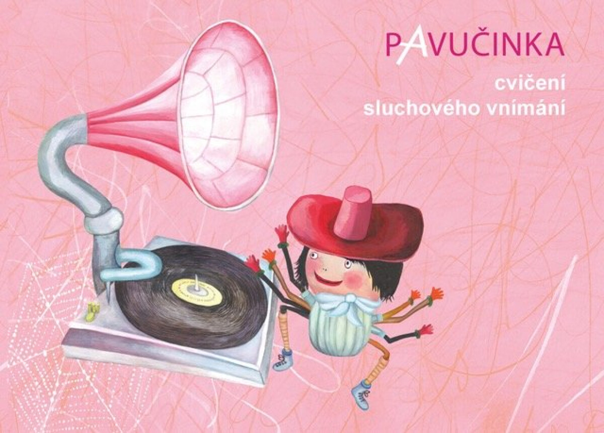 Kniha Pavučinka - cvičení sluchového vnímání