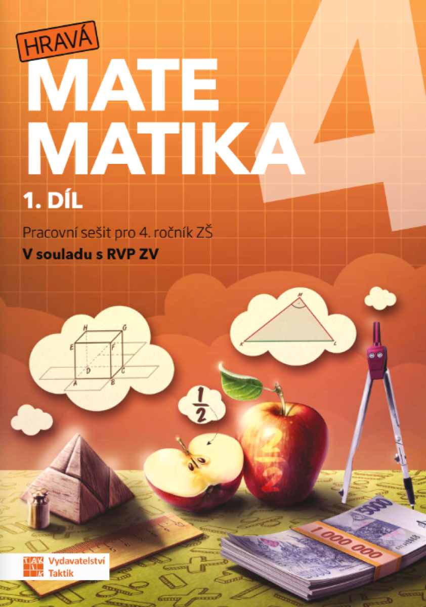 Kniha Hravá matematika 4 - Pracovní sešit 1. díl