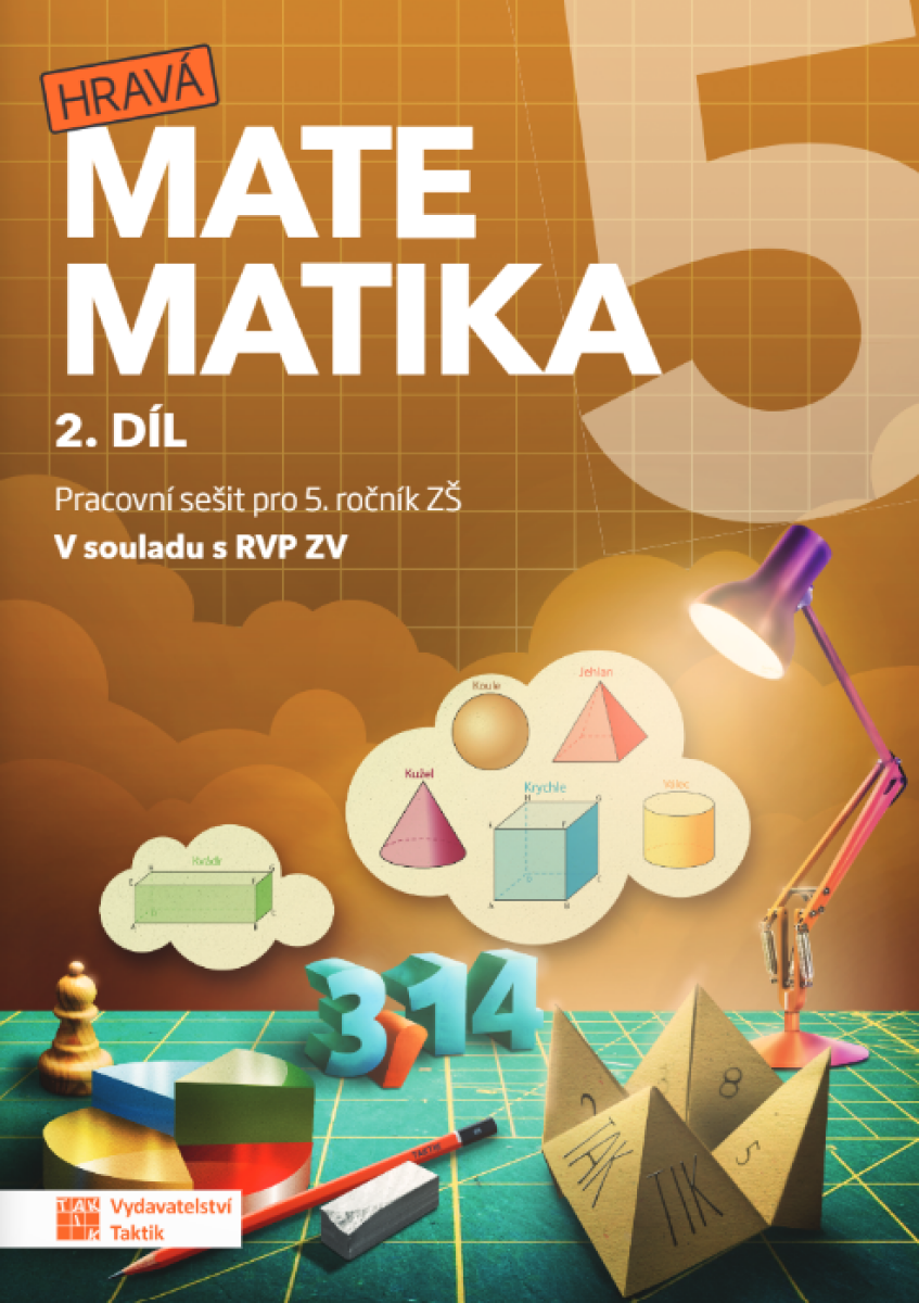 Kniha Hravá matematika 5 - Pracovní sešit 2. d