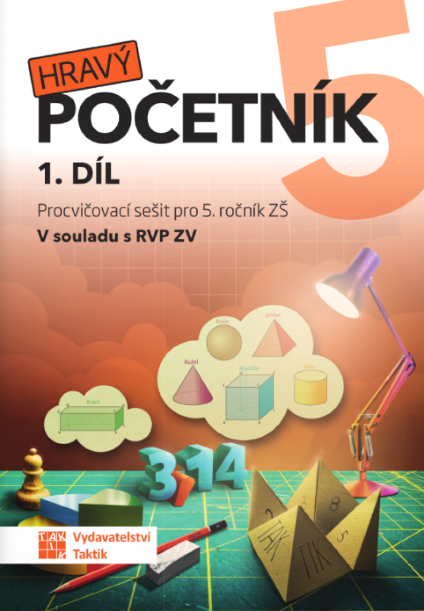 Kniha Hravý početník 5 - pracovní sešit - 1. díl