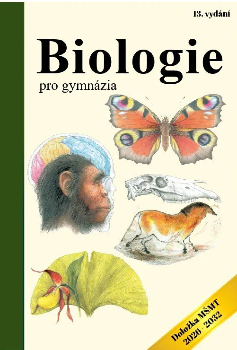 Kniha Biologie pro gymnázia (doložka MŠMT 2026-2032)