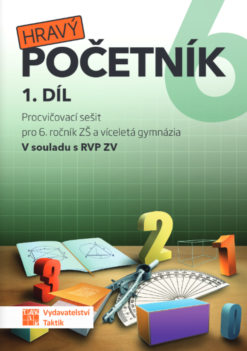 Kniha Hravý početník 6 - pracovní sešit