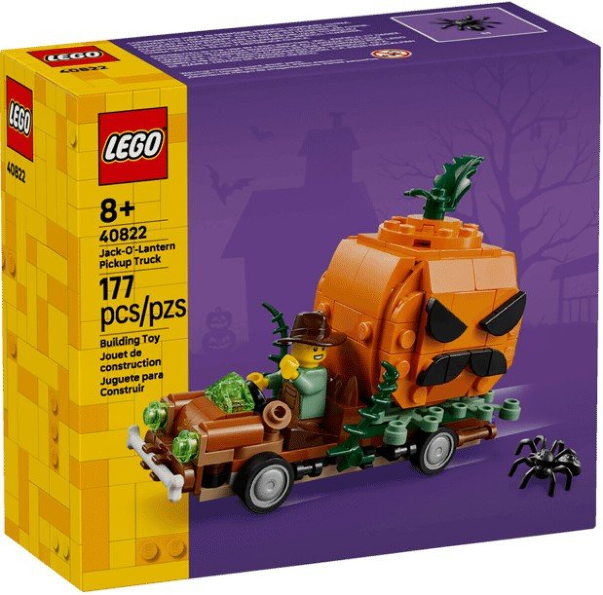 LEGO LEGO® Iconic 40822 Pick-up s halloweenskými dýněmi