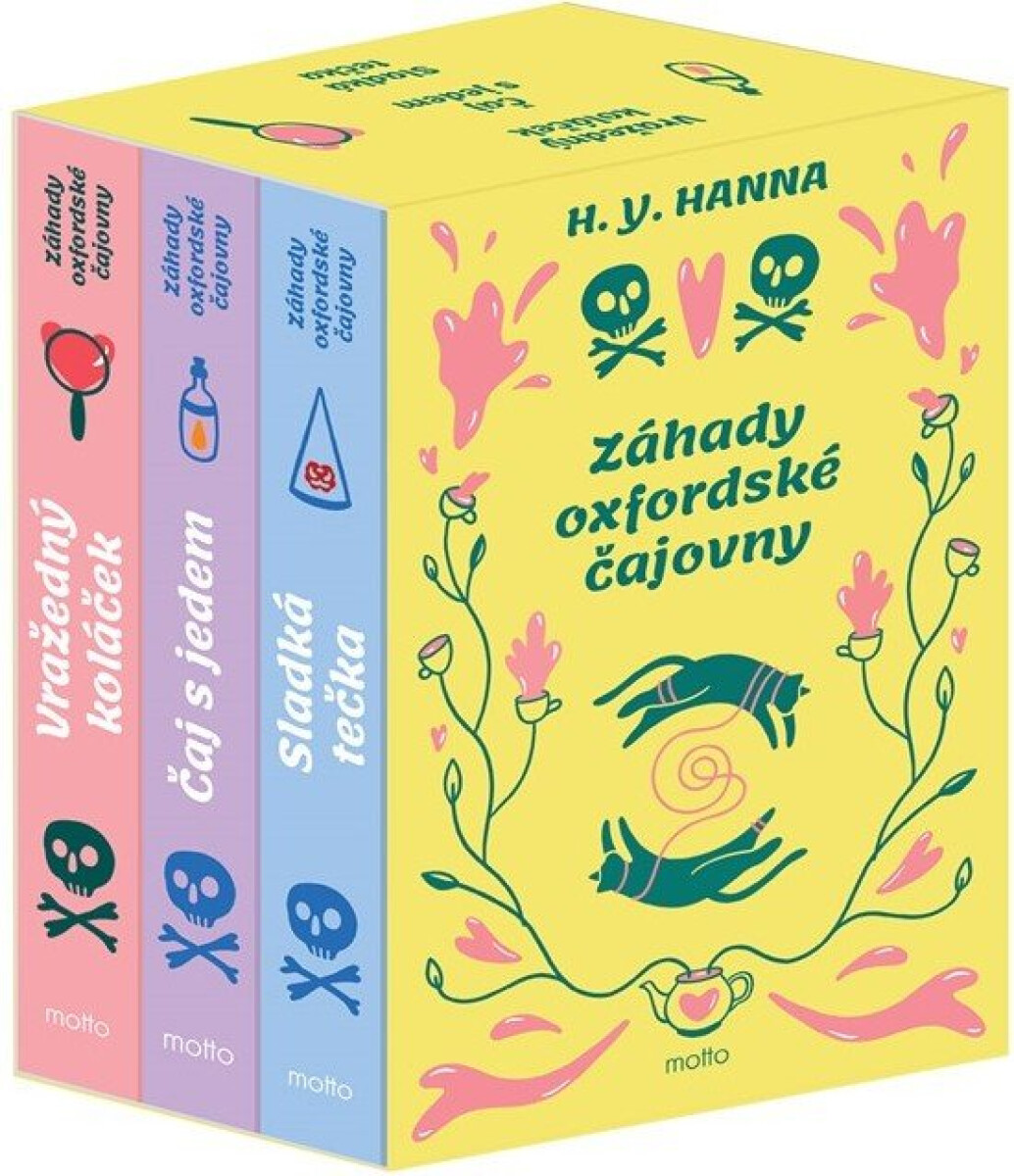 Kniha Záhady oxfordské čajovny - BOX