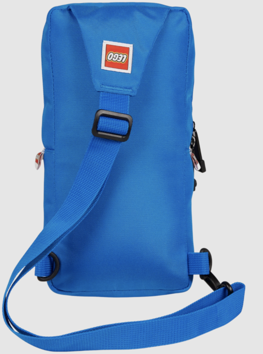 LEGO Signature Brick 1x2 Sling Bag - světle modrý (obrázek 3)
