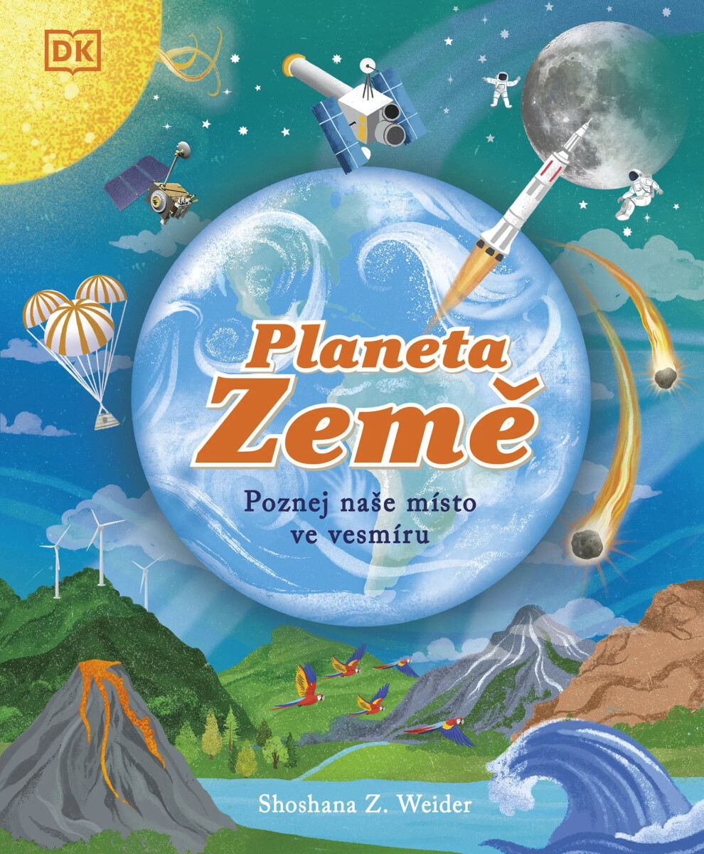 Kniha Planeta Země - Poznej naše místo ve vesmíru