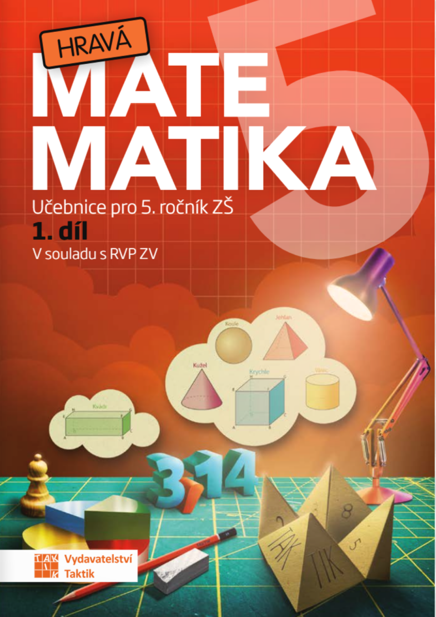 Kniha Hravá matematika 5 - učebnice