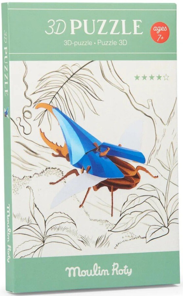 Puzzle 3D - Brouk Herkules