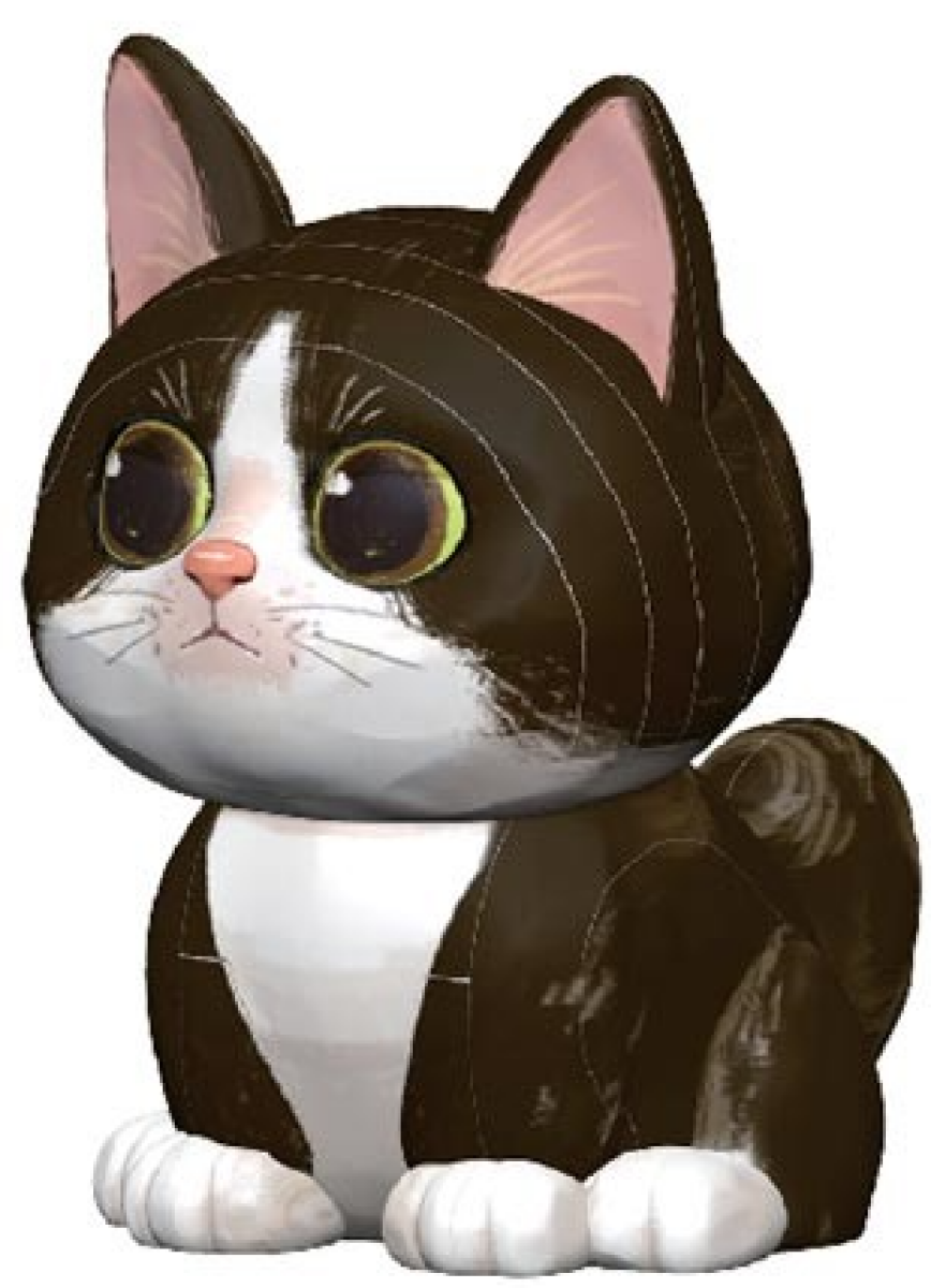 3D Sticker Model Max (obrázek 2)