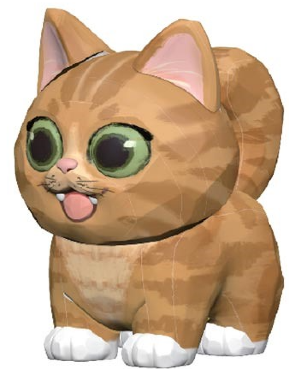 3D Sticker Model Leo (obrázek 2)