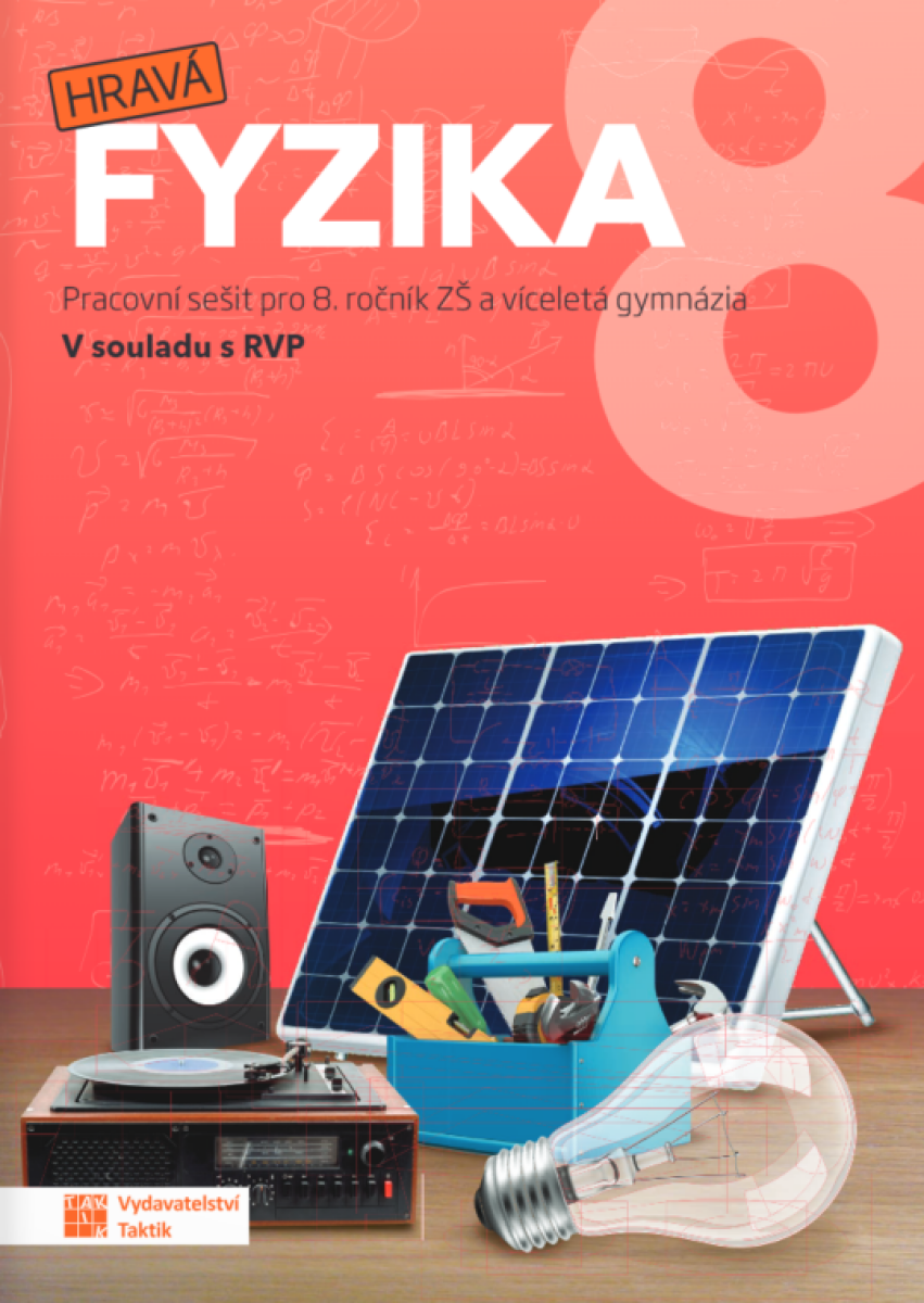 Kniha Hravá fyzika 8 - pracovní sešit
