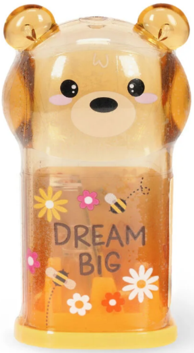 Ořezávátko Legami Bear Sweet Bear - Pencil Sharpener W/Cont. - Teddy Bear