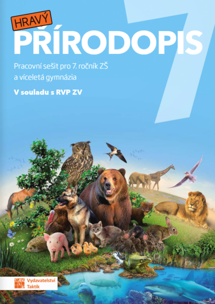 Kniha Hravý přírodopis 7 - pracovní sešit RVP