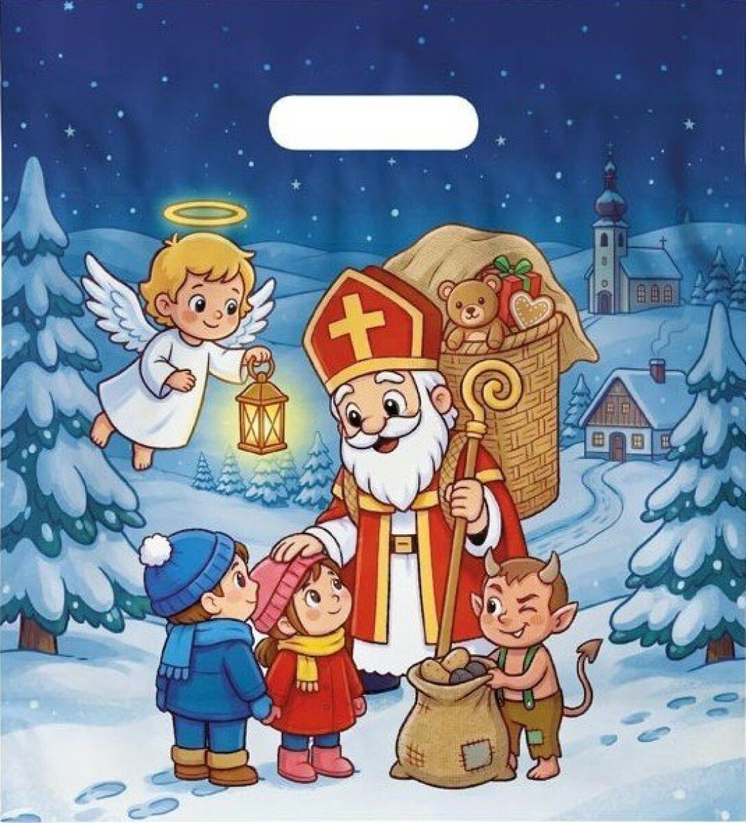 Taška MFP Mikuláš M vzor č.23 30x32x8