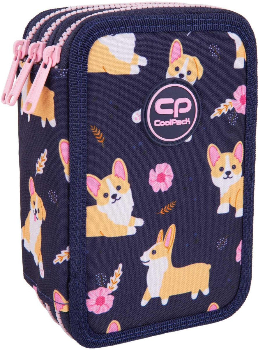 Penál 3-komorový s vybavením Coolpack Jumper 3 Elisabeth