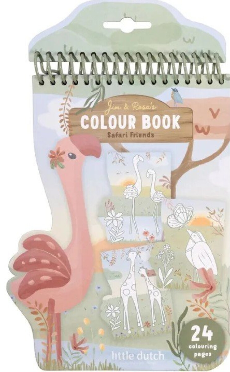 Kniha Omalovánky Plameňák