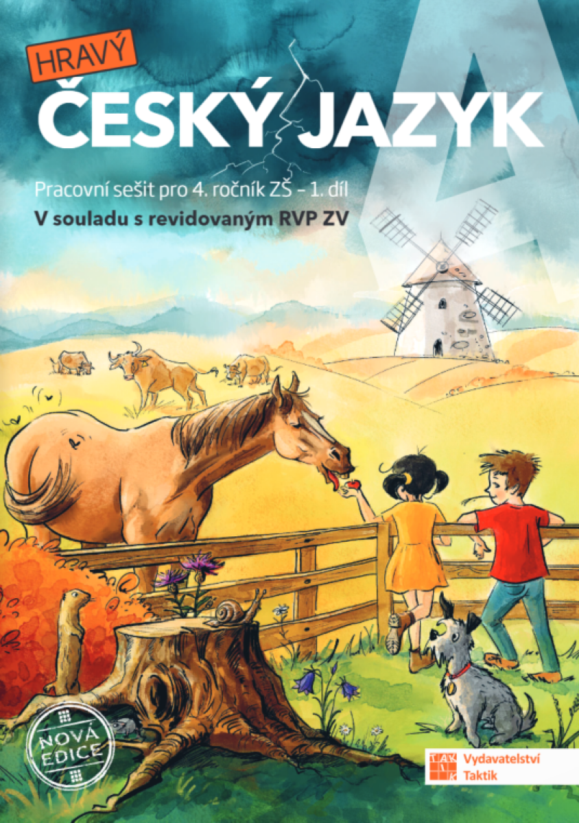 Kniha Hravý český jazyk 4 - pracovní sešit 1. díl