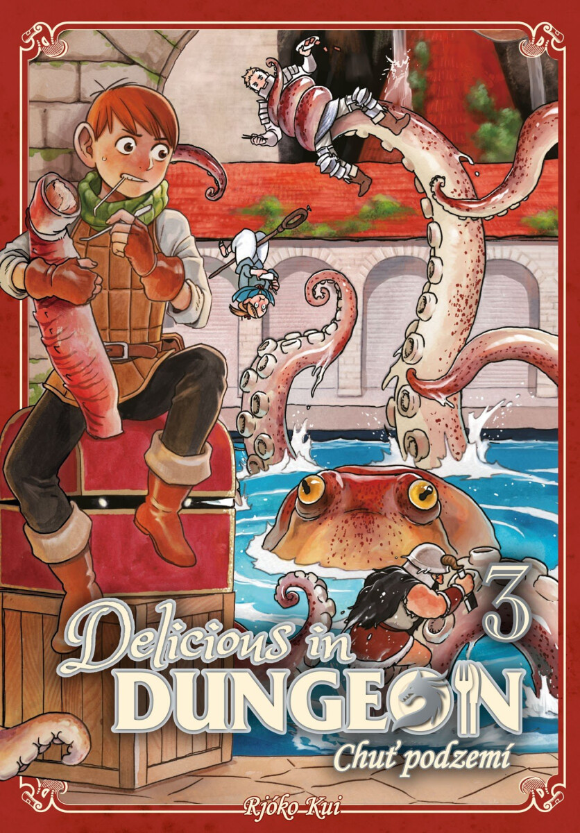 Kniha Delicious in Dungeon - Chuť podzemí 3