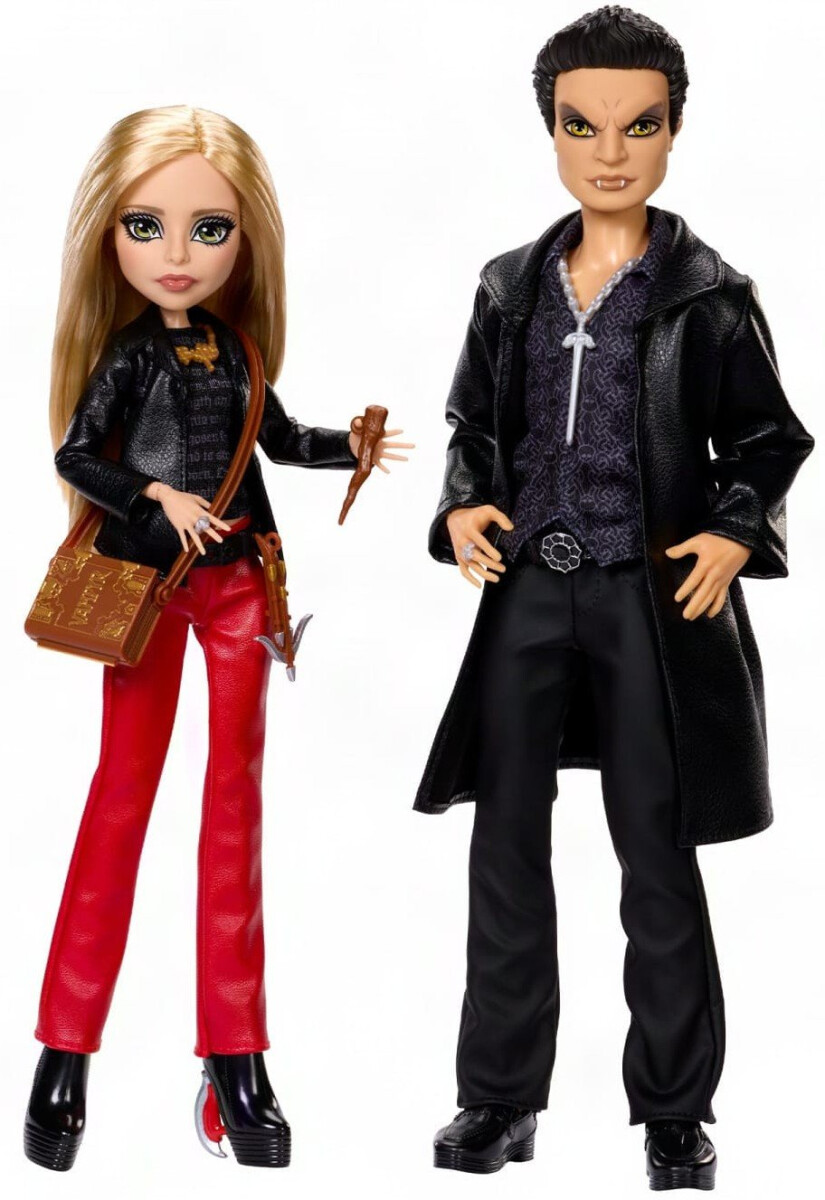 Monster High Skullector Buffy a Angel – sběratelská sada 2 panenek - 2 ks