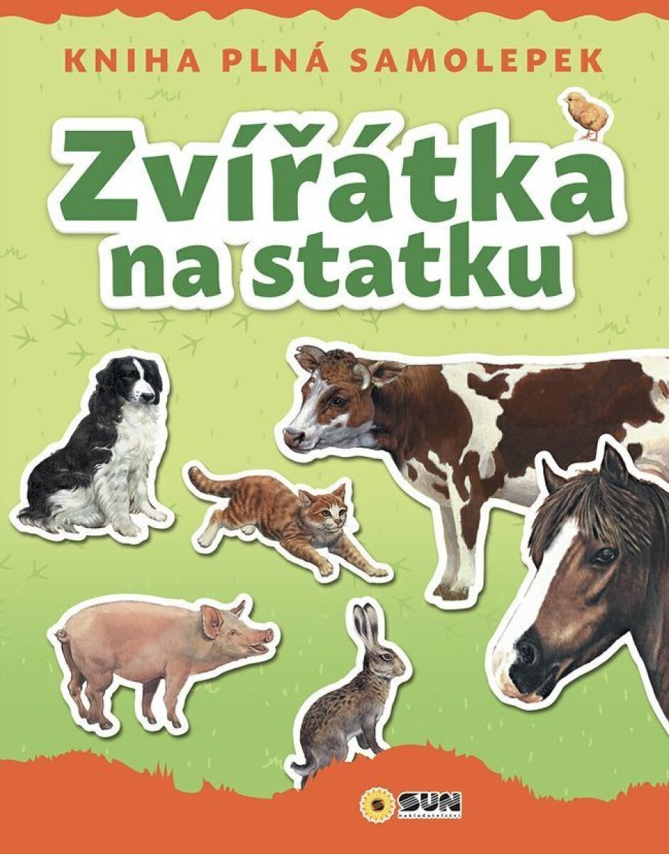 Kniha plná samolepek