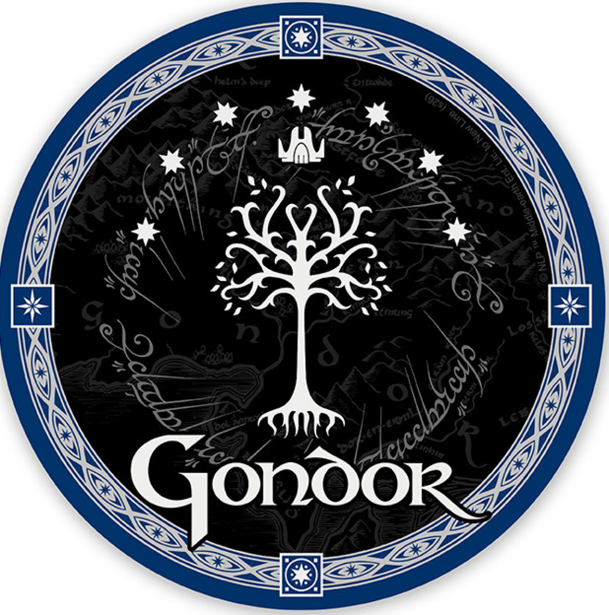 LORD OF THE RINGS - Keramický podtácek "Gondor"