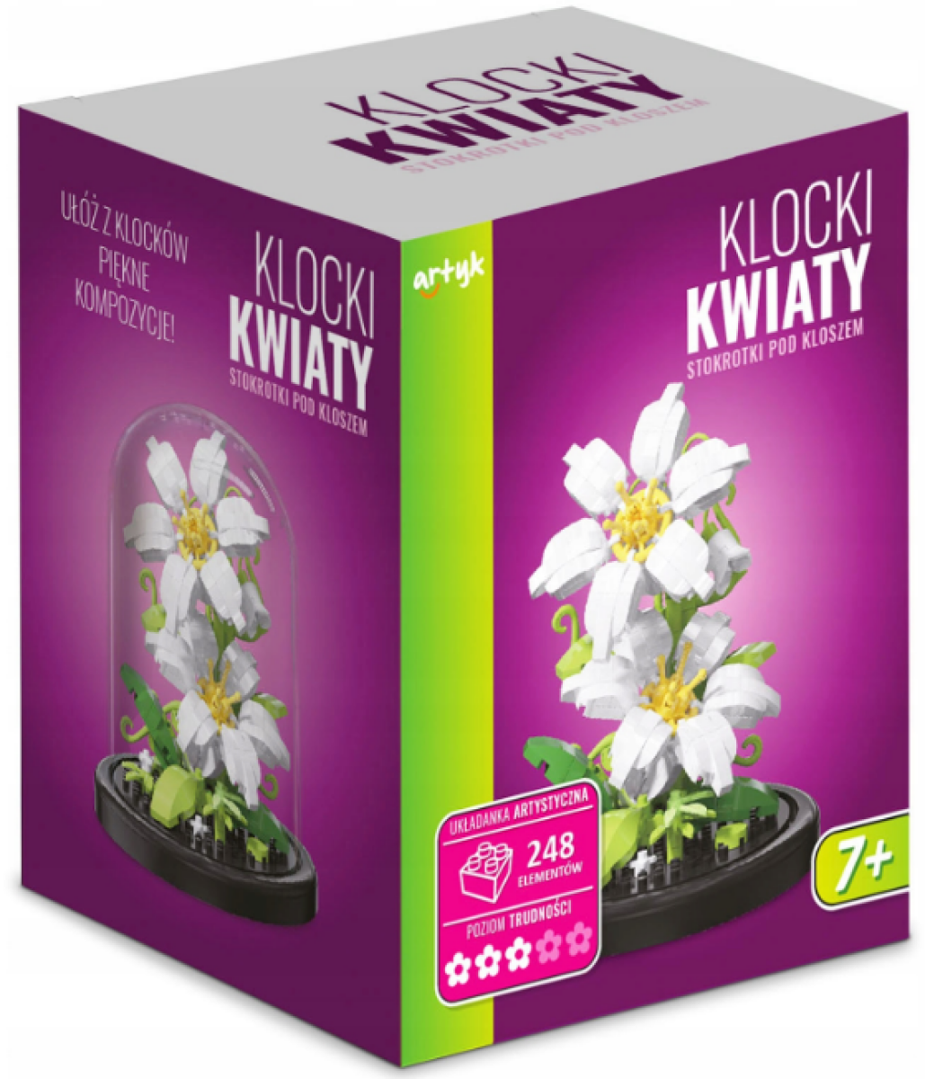 Stavebnice Stokrotky pod kloboukem 248 dílků