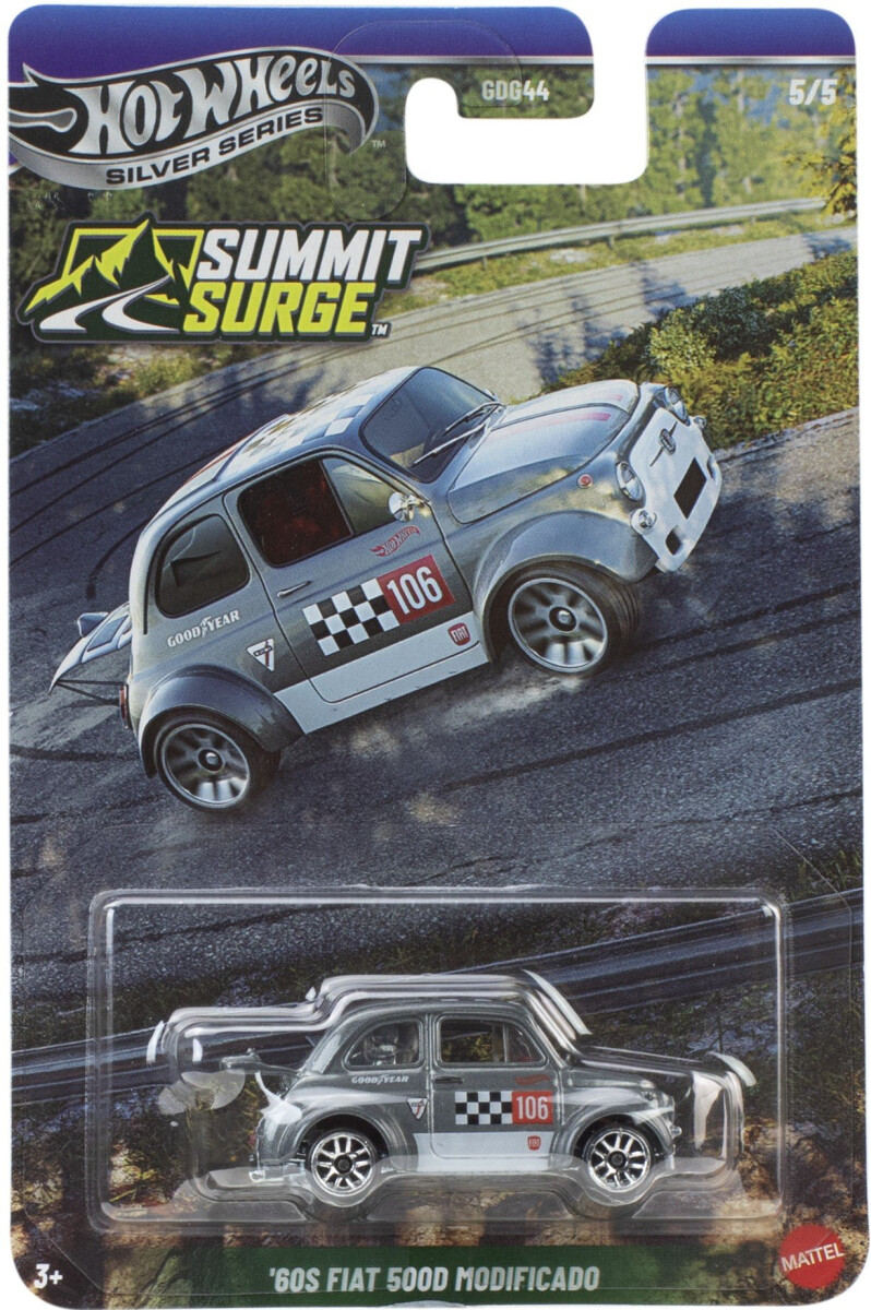 Hot Wheels® SUMMIT SURGE '60S Fiat 500D Modificado