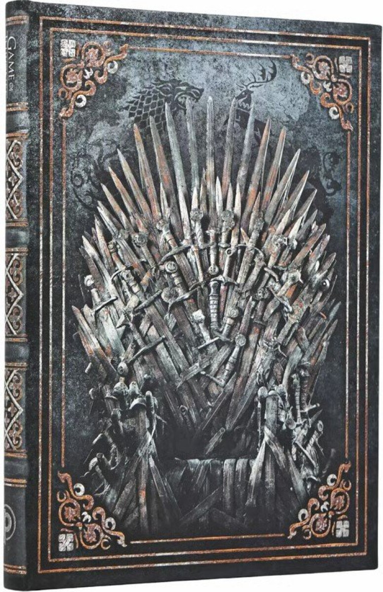 Zápisník Paperblanks -  For the Throne Journal - Midi linkovaný