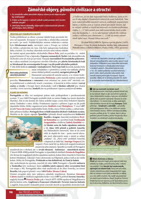 Starší dějiny pro SŠ – učebnice. Část druhá – Jitka Komendová, Markéta Křížová, Jiří Hrbek, Tomáš Knoz, Jakub Hrubý, Karel Sklenář, Michal Wanner, Rob