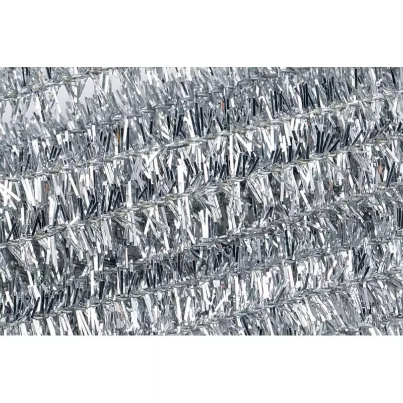 Žinylkový drát 50cm x 8mm, 10ks stříbrný