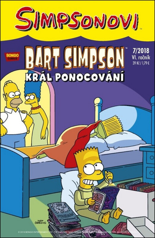 Kniha Simpsonovi - Bart Simpson 7/2018