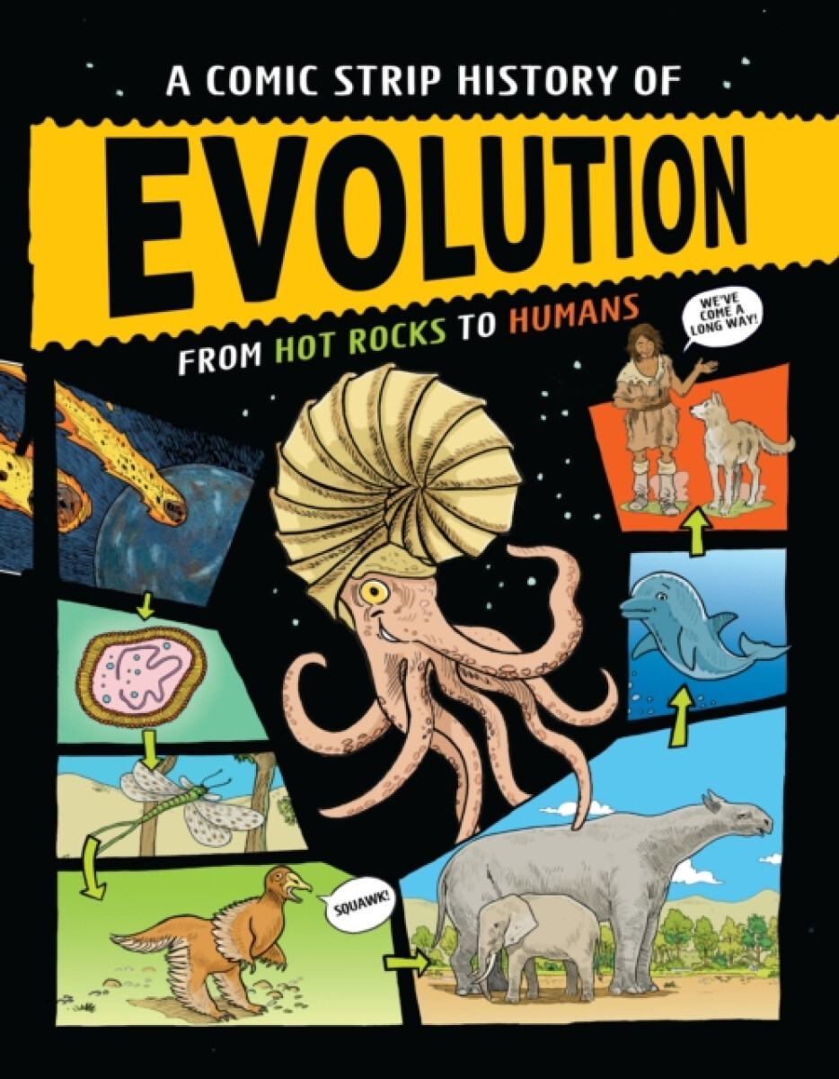 Kniha A Comic Strip History of Evolution