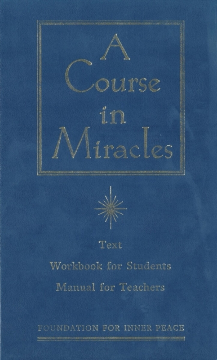 Kniha Course in Miracles