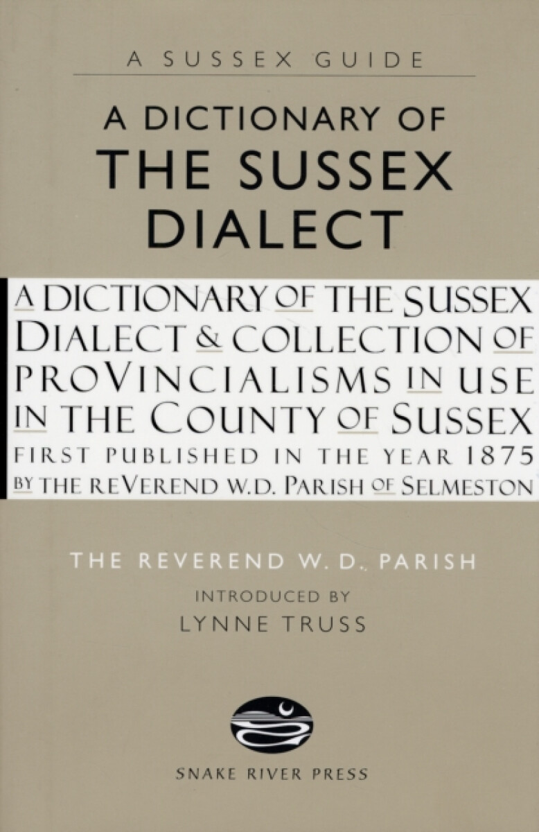 Kniha Dictionary of the Sussex Dialect