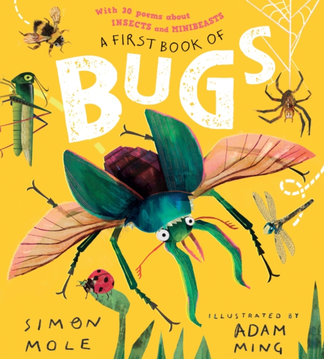 Kniha First Book of Bugs: with 30 poems about insects and minibeasts