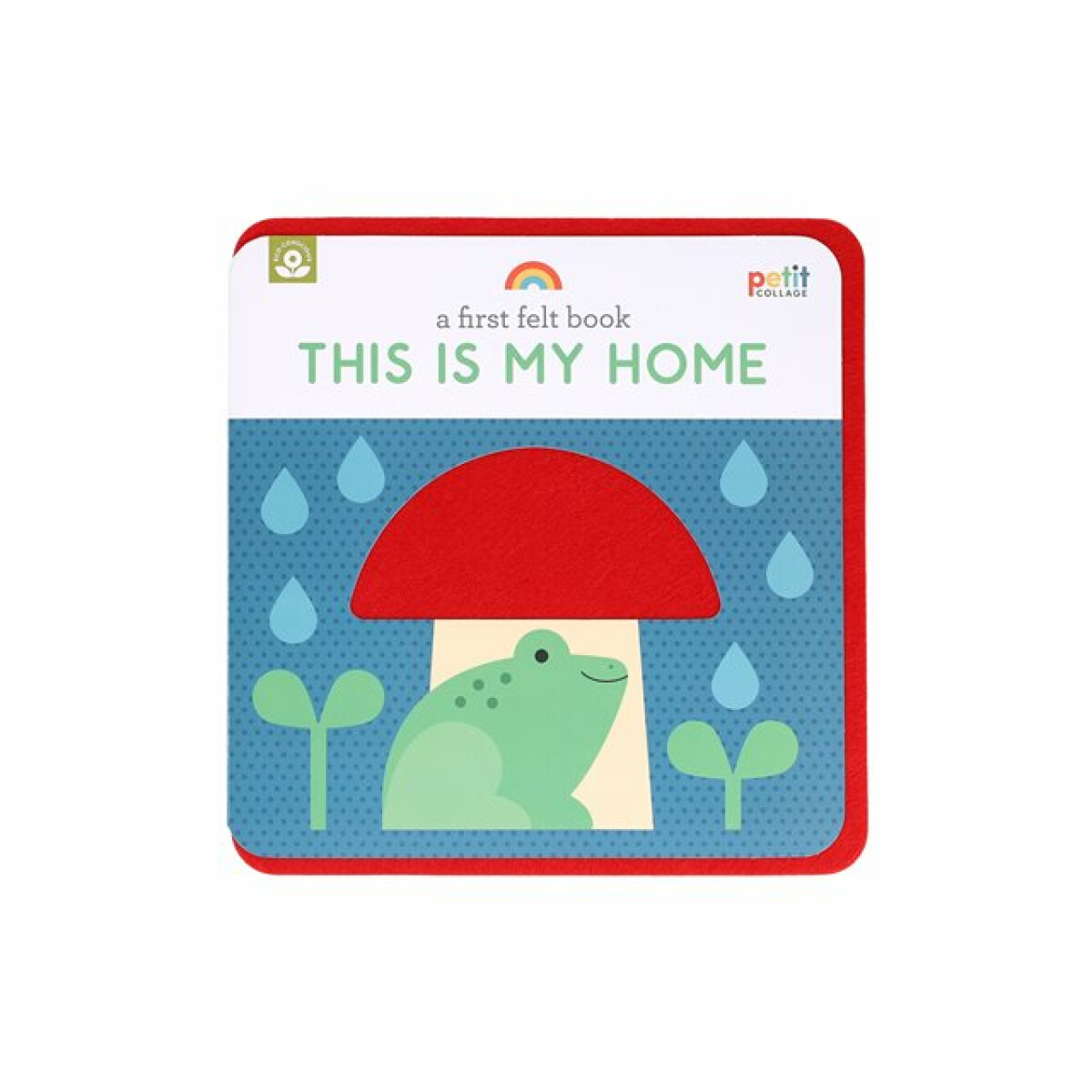 Kniha First Felt Book: This Is My Home