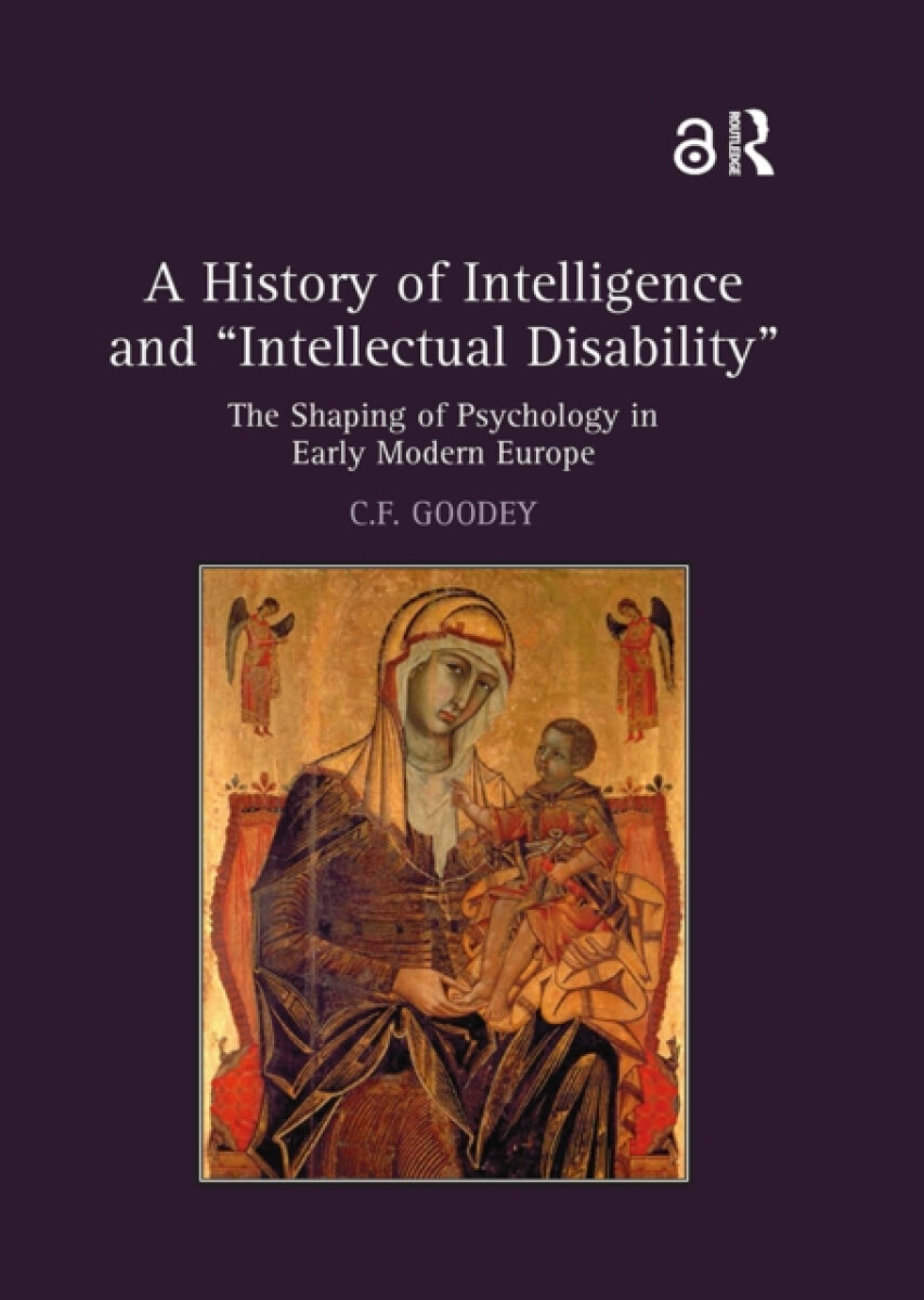 Kniha History of Intelligence and 'Intellectual Disability'