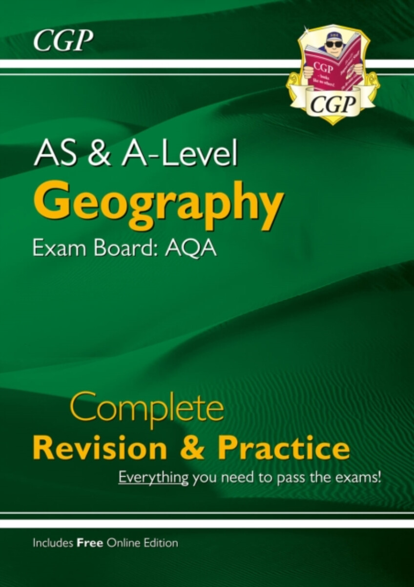 Kniha AS and A-Level Geography: AQA Complete Revision a Practice (with Online Edition)
