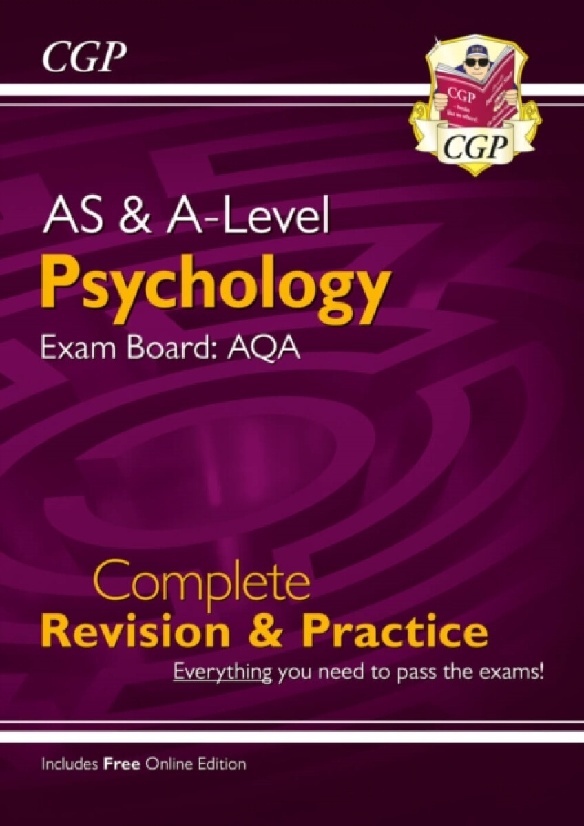 Kniha AS and A-Level Psychology: AQA Complete Revision a Practice with Online Edition