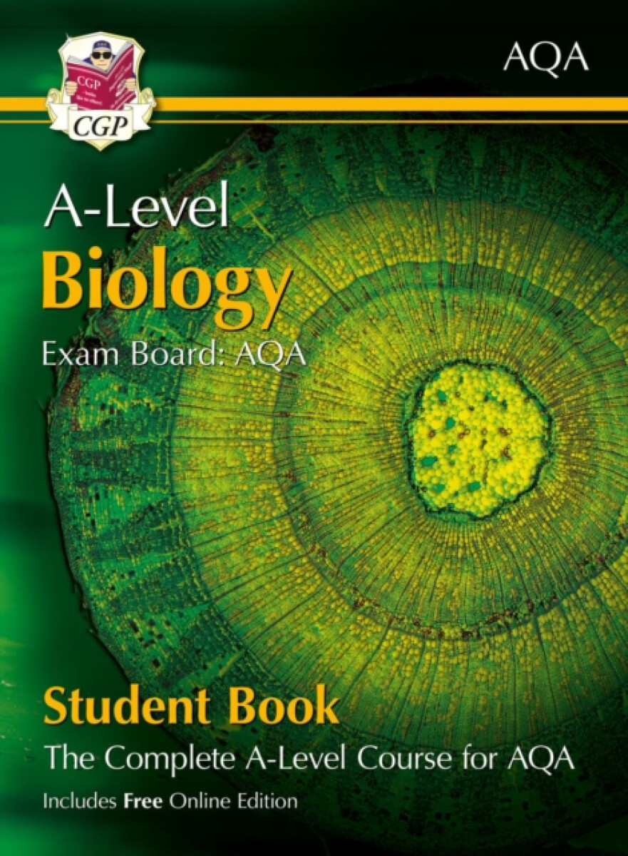 Kniha A-Level Biology for AQA: Year 1 a 2 Student Book with Online Edition