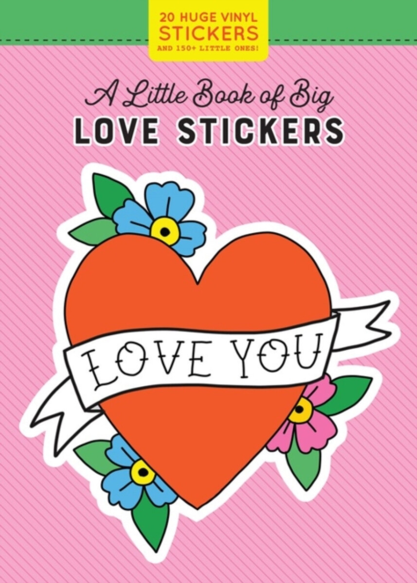 Kniha Little Book of Big Love Stickers