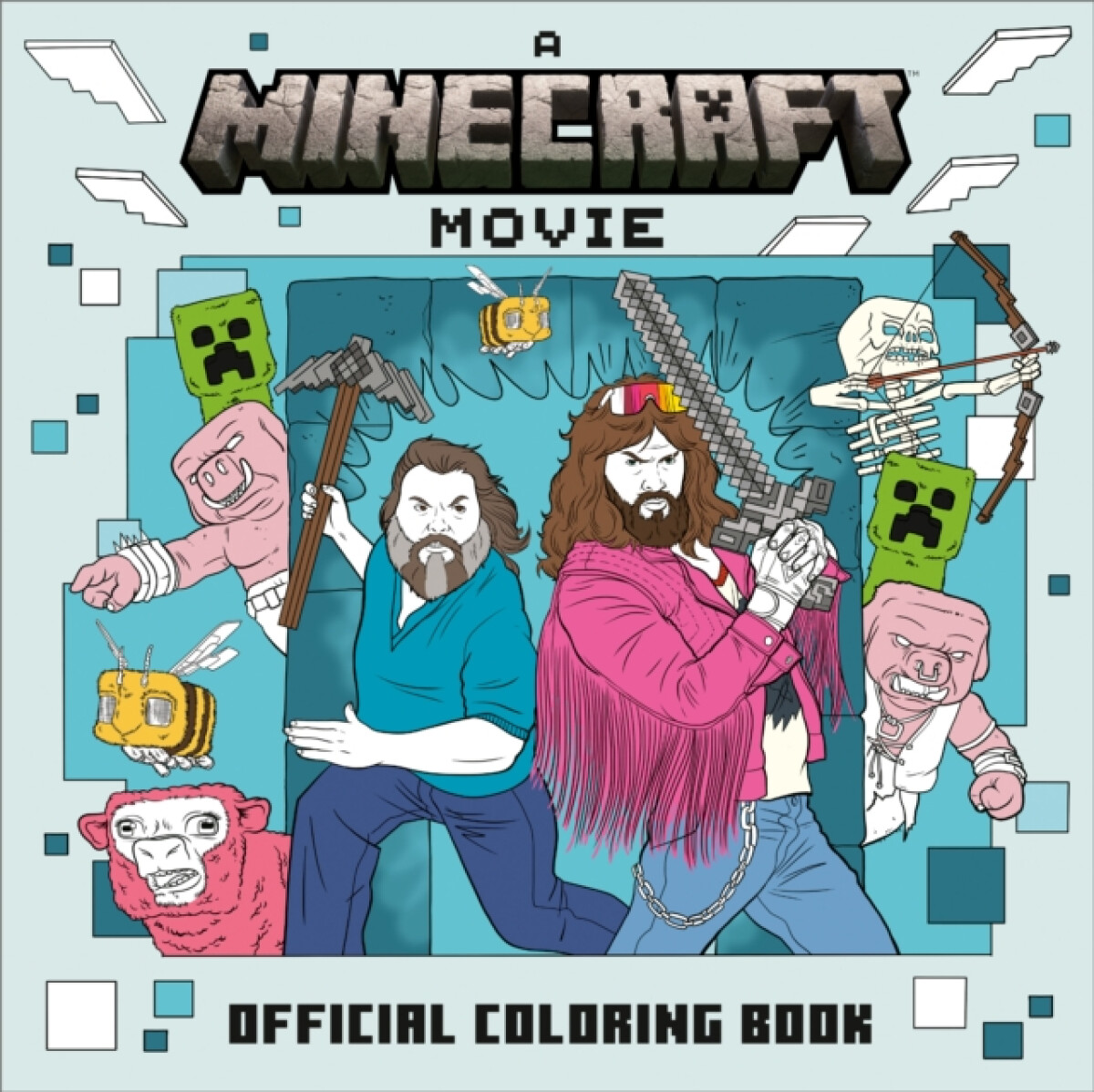 Kniha Minecraft Movie Official Coloring Book