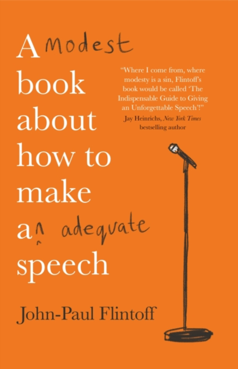 Kniha Modest Book About How to Make an Adequate Speech