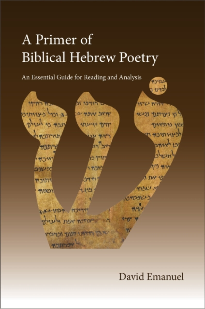 Zondervan Primer of Biblical Hebrew Poetry - Emanuel, David