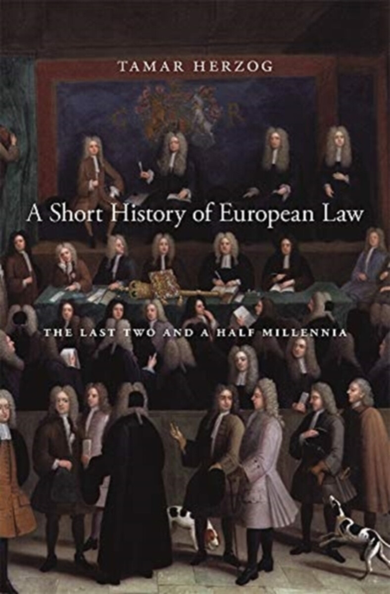 Kniha A Short History of European Law