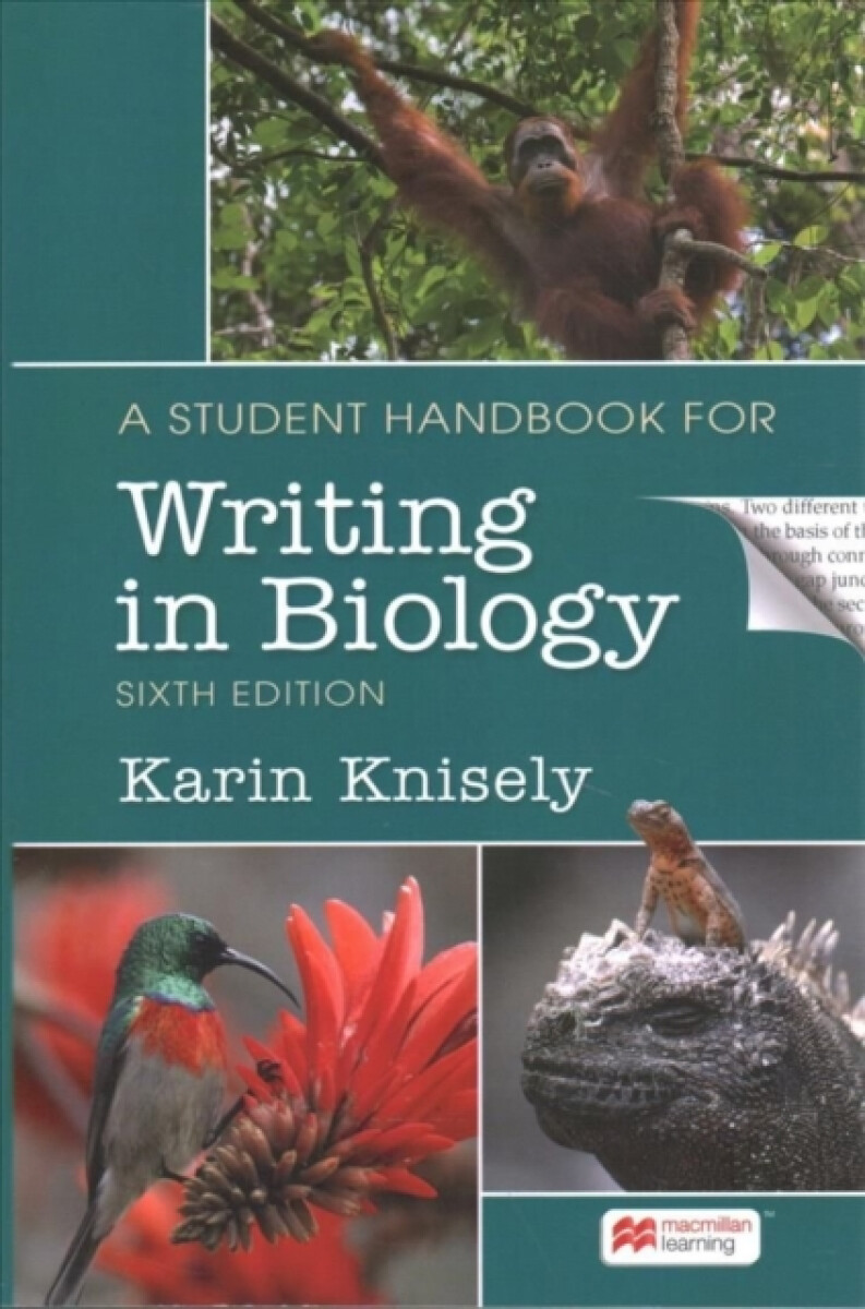 Kniha Student Handbook for Writing in Biology