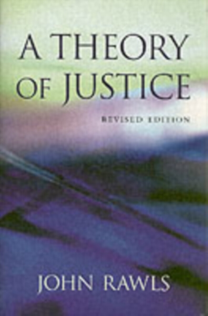 Kniha A Theory of Justice