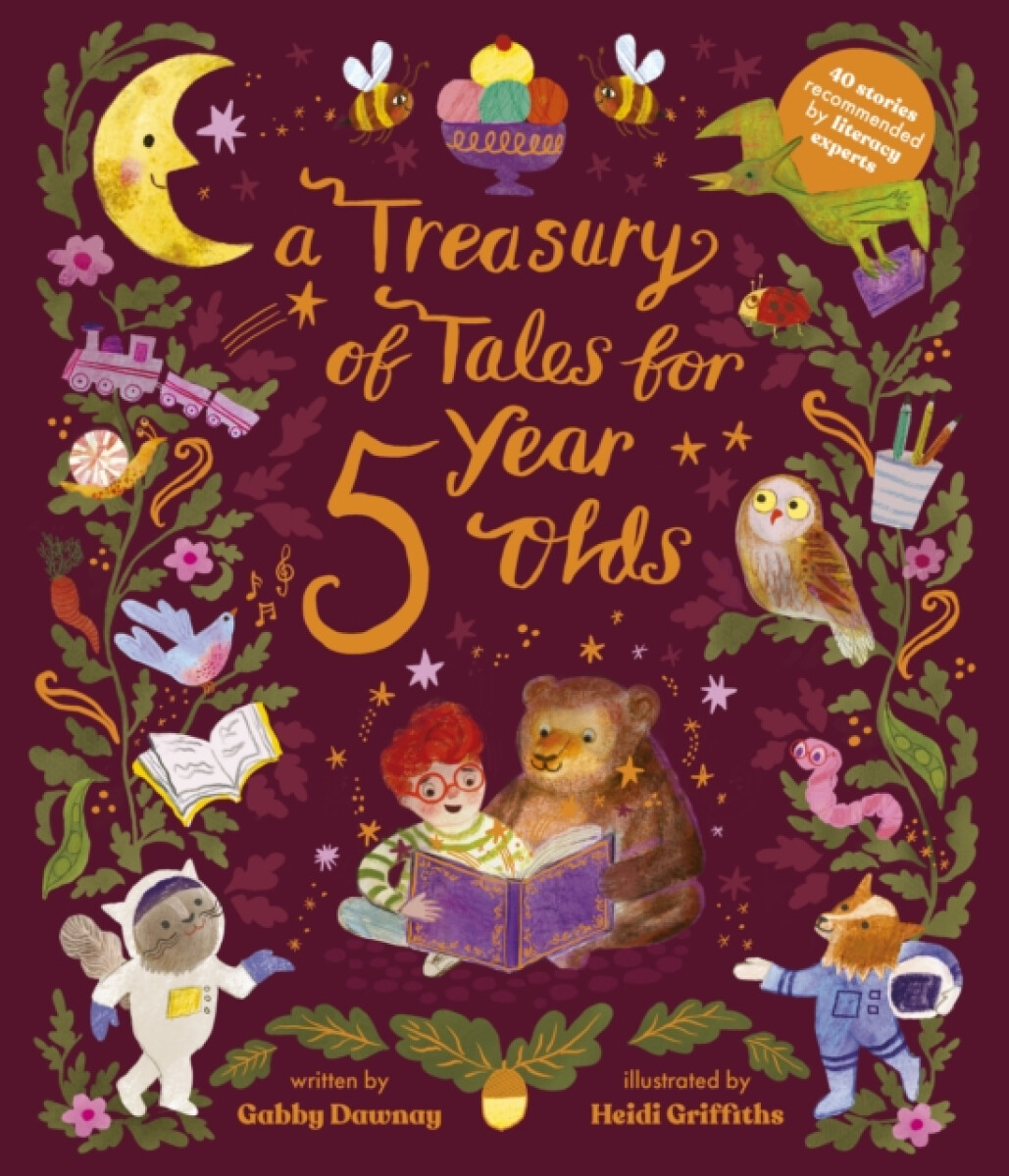 Kniha Treasury of Tales for Five-Year-Olds