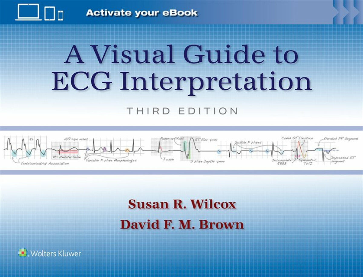 Kniha Visual Guide to ECG Interpretation: Print + eBook with Multimedia