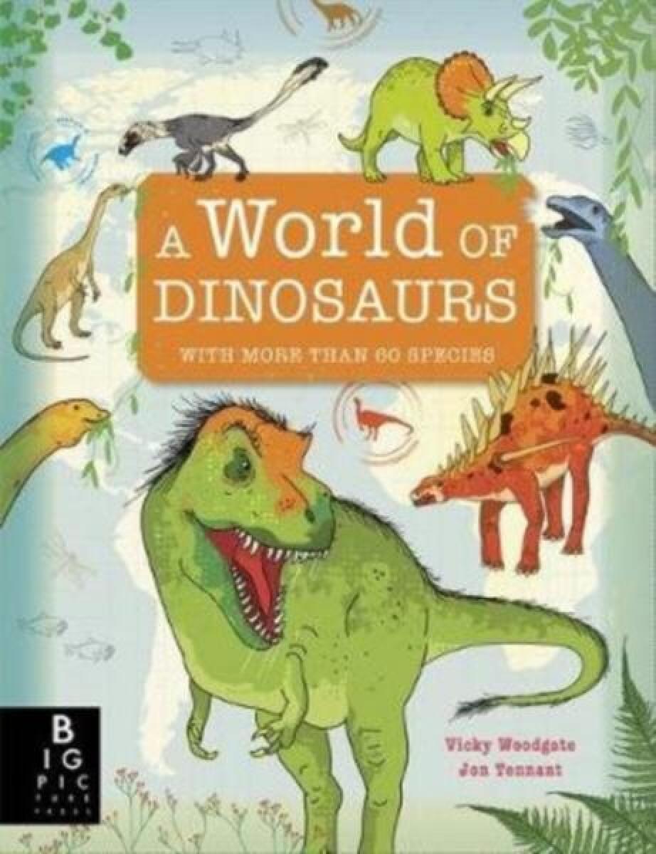 Kniha A World of Dinosaurs